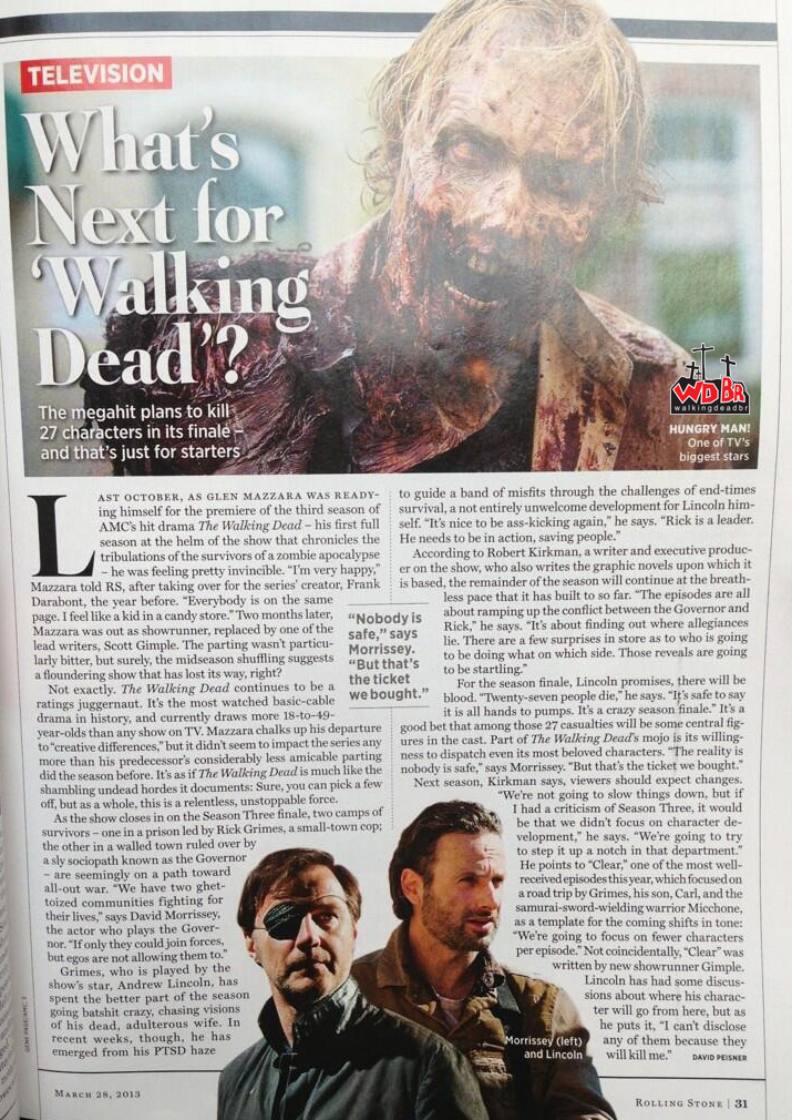 Scan - The Walking Dead na Rolling Stones