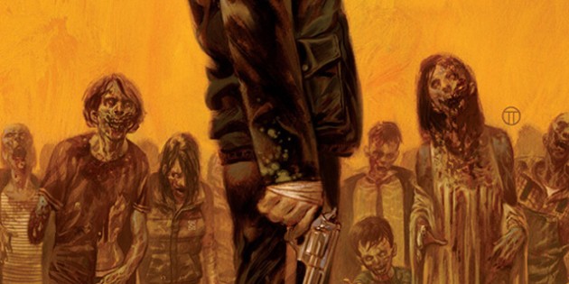 Capa alternativa da Edição 1 da HQ de The Walking Dead exclusiva da Wizard World Philadephia