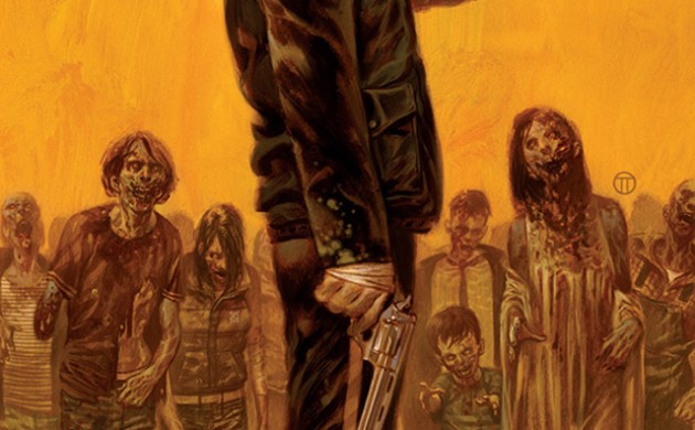 Capa alternativa da Edição 1 da HQ de The Walking Dead exclusiva da Wizard World Philadephia