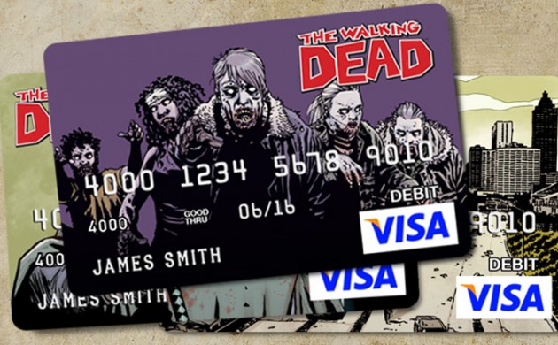 Cartões de crédito de The Walking Dead