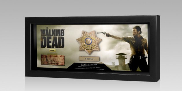 The Walking Dead: Réplica do distintivo de xerife de Rick Grimes