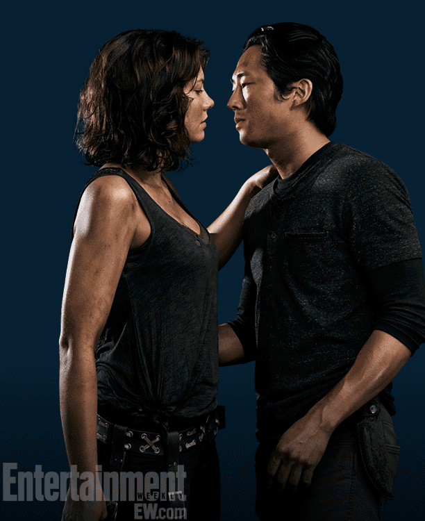 The Walking Dead Quarta Temporada Glenn E Maggie Se Beijam Em GIF E The Walking Dead Quarta Temporada Glenn E Maggie Se Beijam Em GIF E