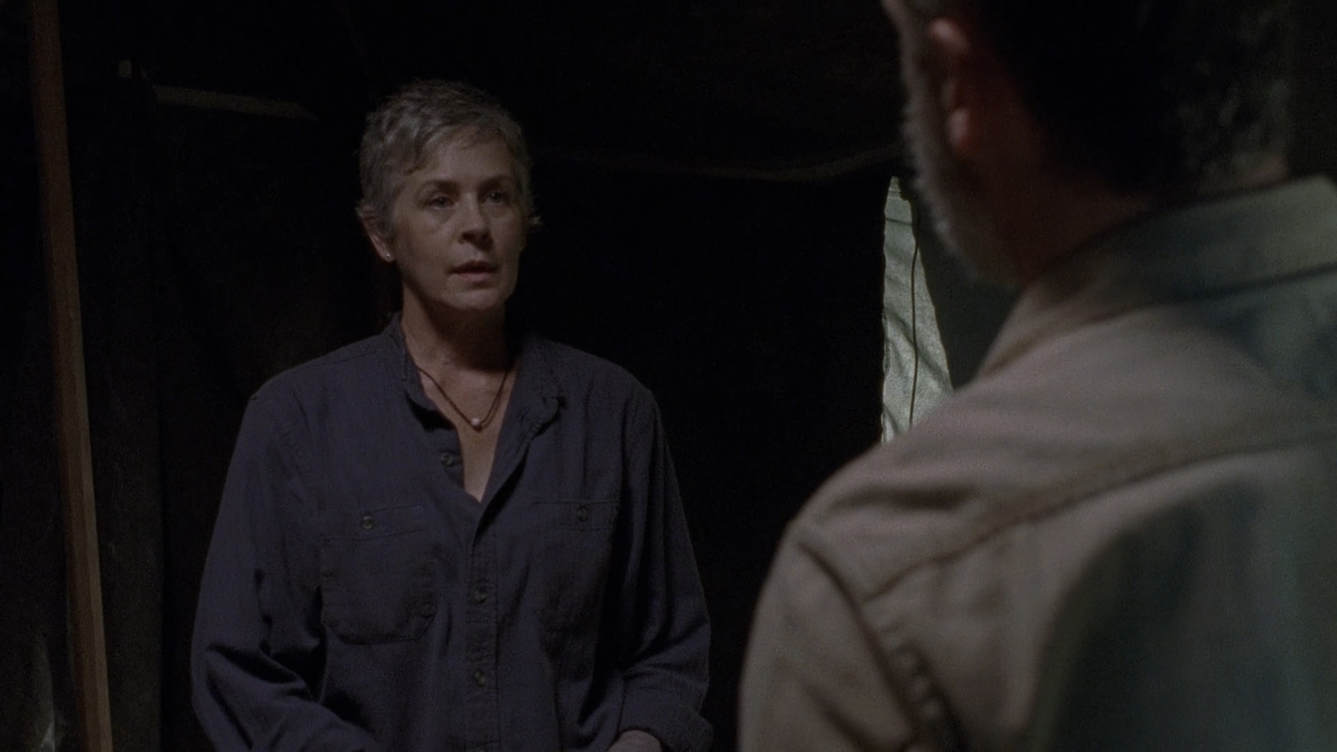 Carol e Rick se "despedindo"?