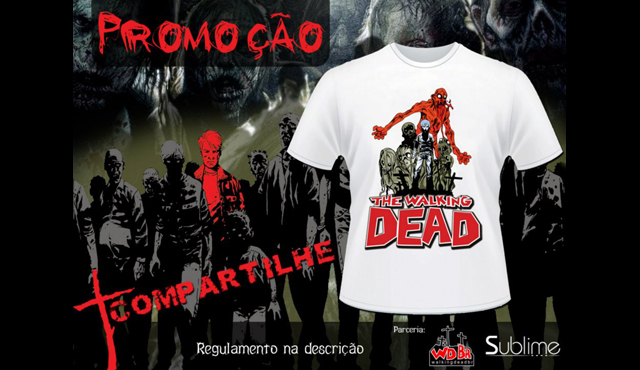[PROMOÇÃO] Camisa The Walking Dead da Sublime Estampas