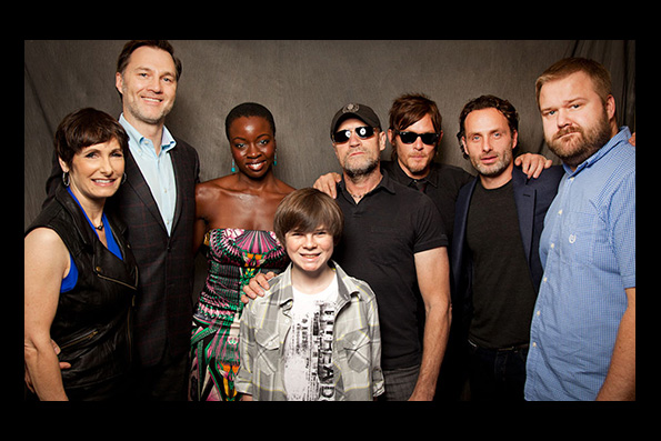 Fotos do elenco de The Walking Dead no New York Comic Con