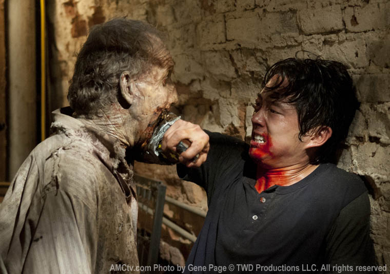 Bastidores da 3ª temporada de The Walking Dead: Episódio 3×07 – “When the Dead Come Knocking”