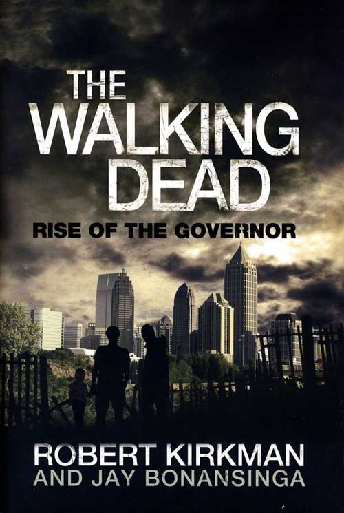 Capa das versões americana e europeia do livro "The Walking Dead: Rise of Governor".