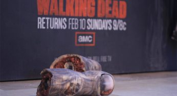 Ação para promover o lançamento da segunda parte da terceira temporada de The Walking Dead em Toronto