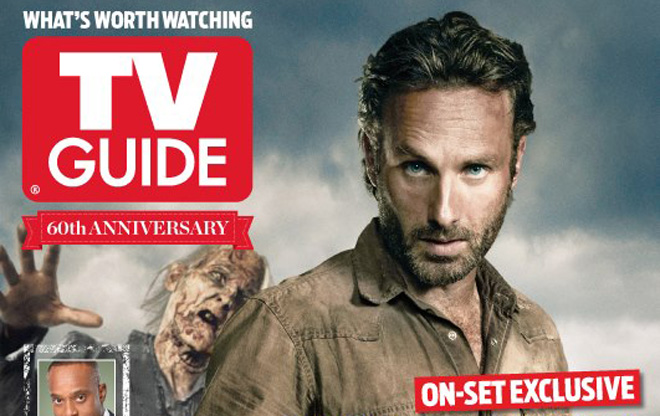 The Walking Dead é capa da revista TV Guide