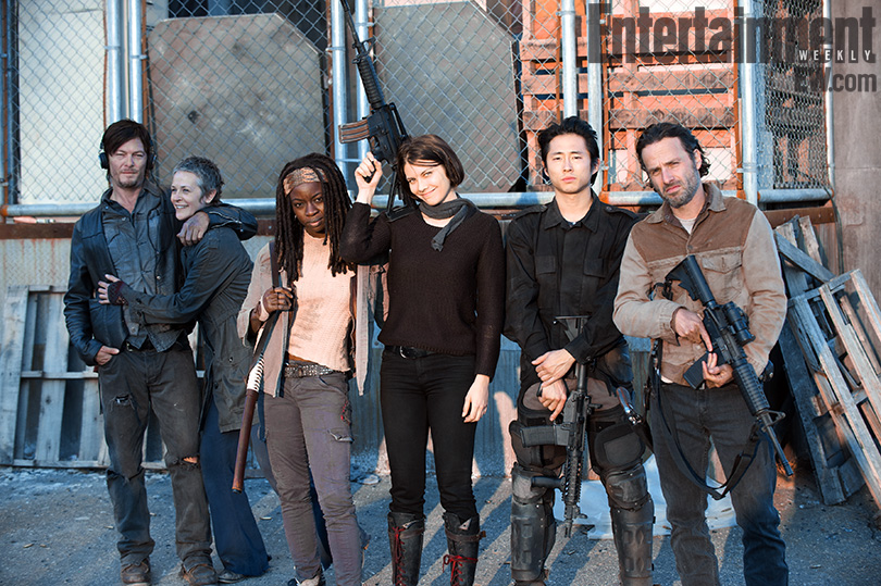 Fotos dos bastidores do final da terceira temporada de The Walking Dead