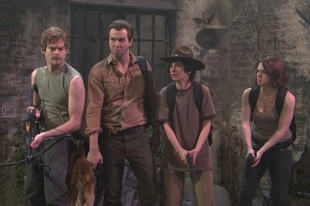 Paródia de The Walking Dead no Saturday Night Live
