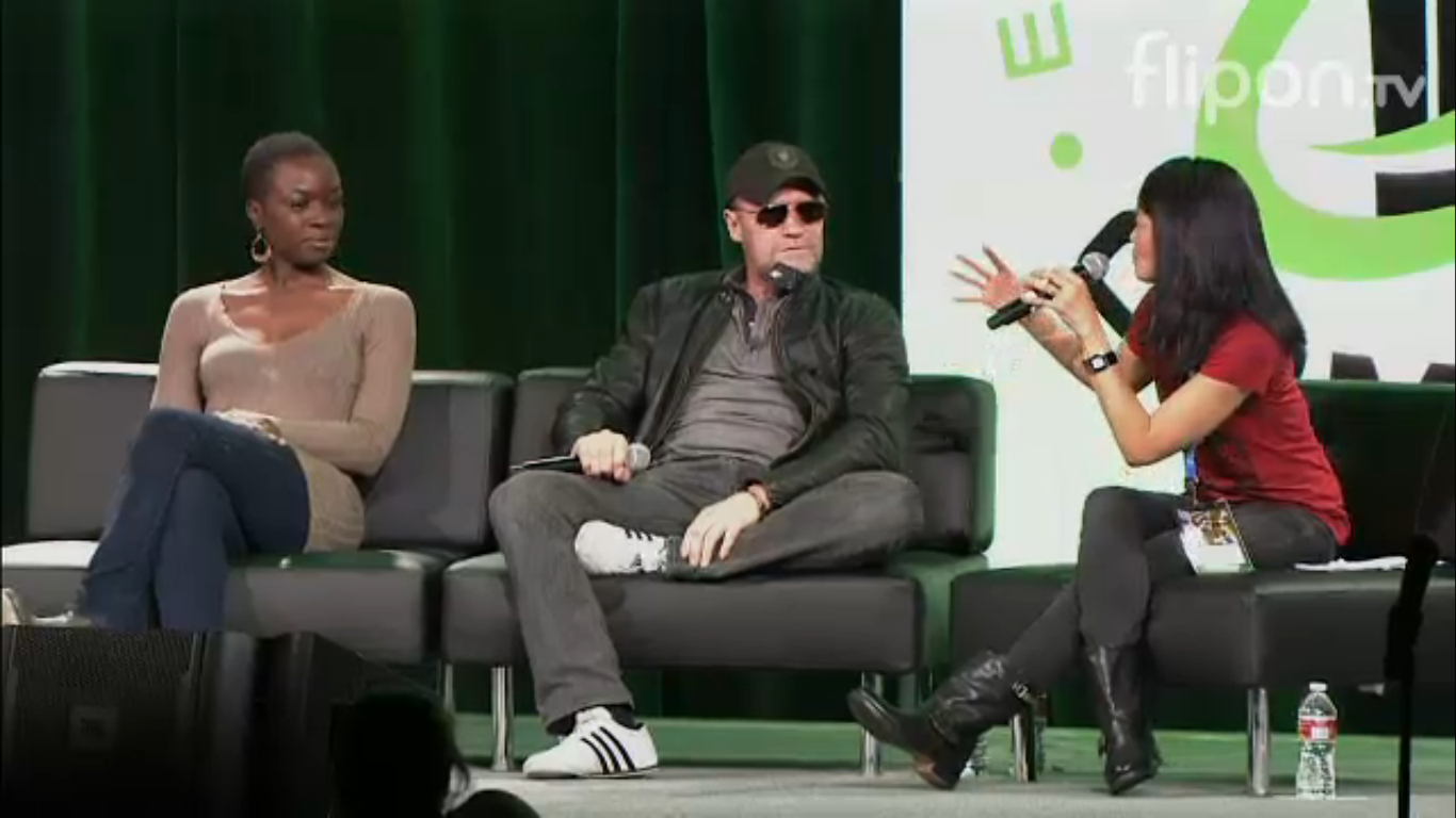 Danai Gurira e Michael Rooker falam sobre The Walking Dead na Emerald City Comic Con