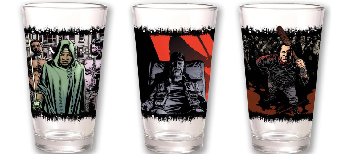 Novos copos oficiais inspirados nos quadrinhos de The Walking Dead