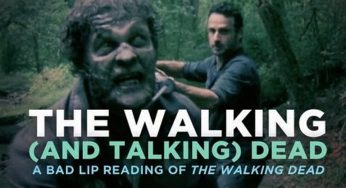[VÍDEO] Uma leitura labial incoerente de The Walking Dead (LEGENDADO)