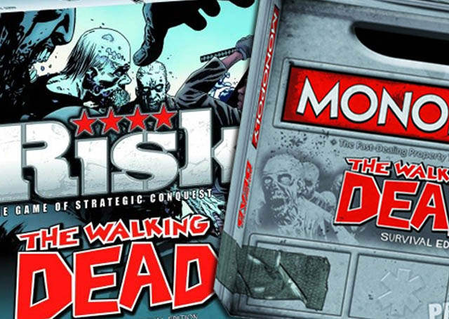 Novos detalhes dos jogos ‘Monopoly’ e ‘Risk’ de The Walking Dead