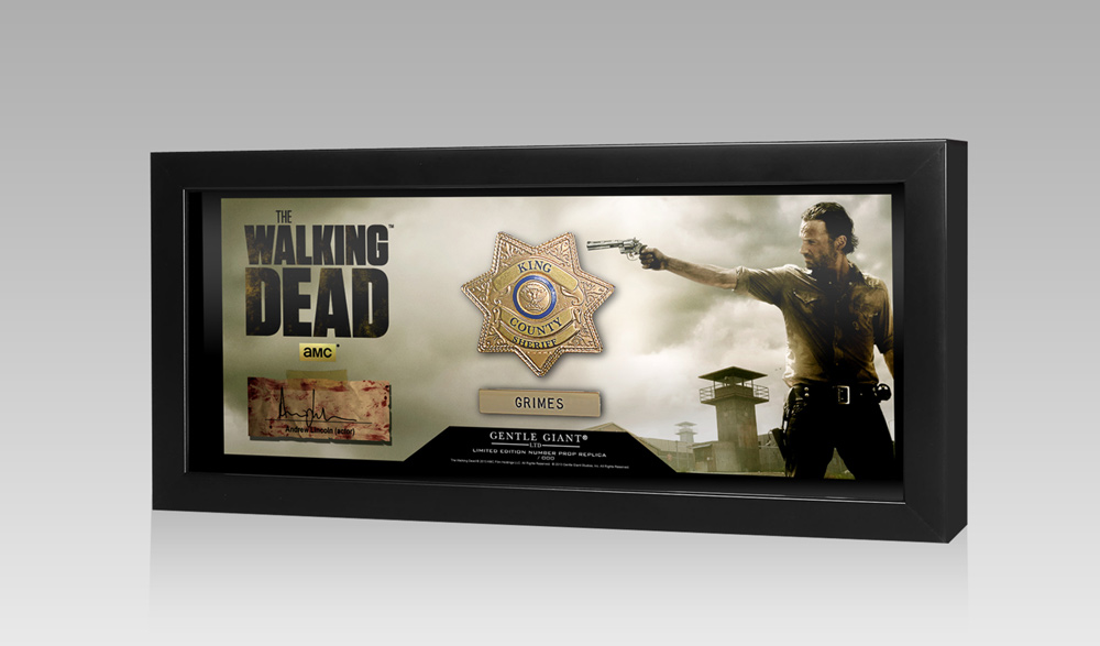 The Walking Dead: Réplica do distintivo de xerife de Rick Grimes