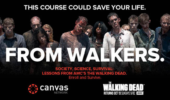 Universidade Americana oferece curso extracurricular gratuito baseado em The Walking Dead