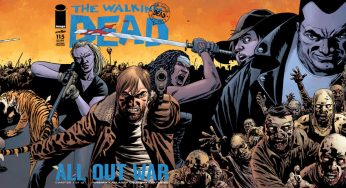 Edição 115 da HQ de The Walking Dead vende cerca de 352 mil cópias