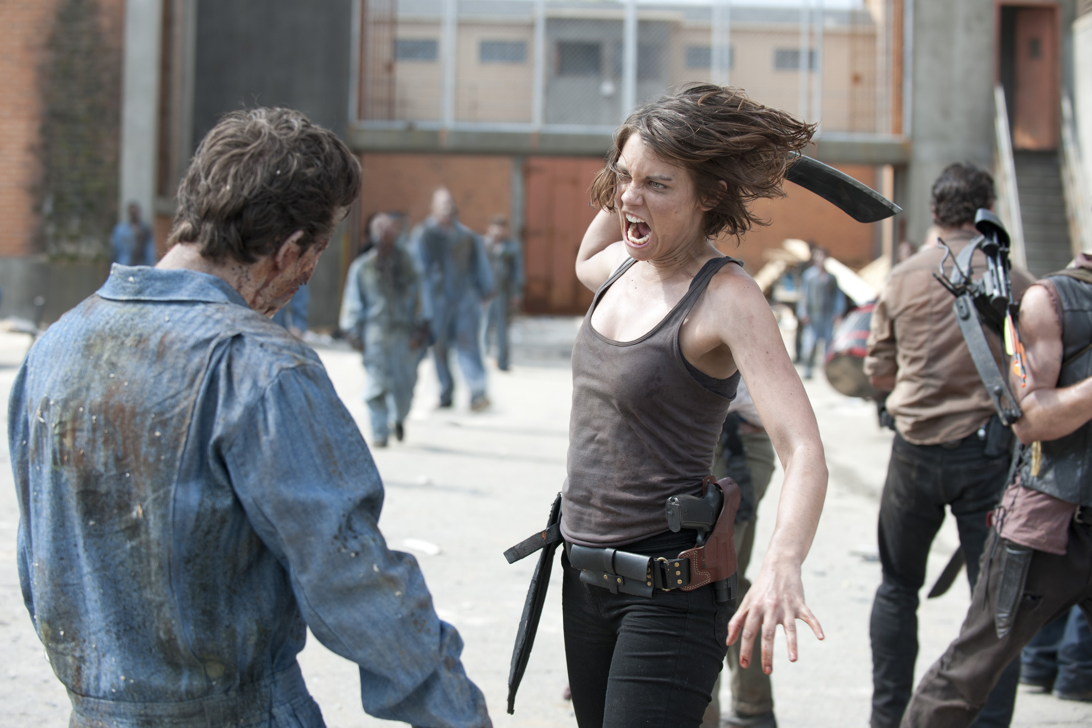 Lauren Cohan: The Walking Dead é um monstro do mundo artístico