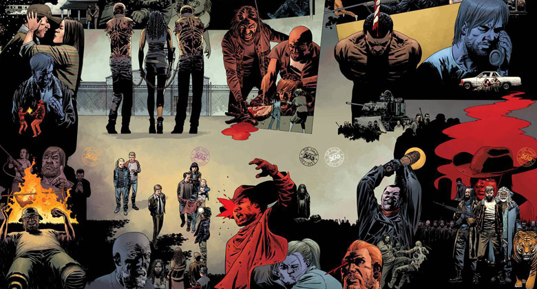 The Walking Dead foi nomeada a história em quadrinhos mais bem vendida de 2013