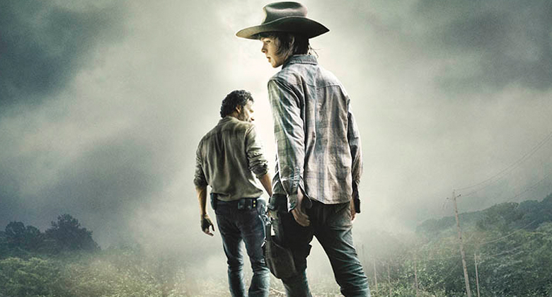 Pôster oficial da 2ª parte da 4ª temporada de The Walking Dead: “Não olhe para trás”