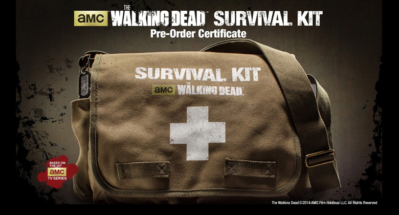 Kit oficial de sobrevivência de The Walking Dead é anunciado