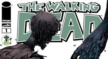 Capa alternativa da Edição 1 da HQ de The Walking Dead exclusiva da Emerald City Comicon