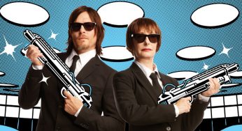 Gale Anne Hurd e Norman Reedus em ‘Homens de Preto’ na SDCC