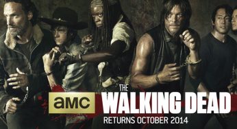 Banner da 5ª temporada de The Walking Dead para a Comic Con 2014