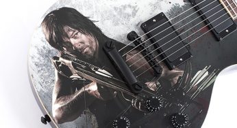 Reveladas as guitarras elétricas inspiradas na série de Tv de The Walking Dead