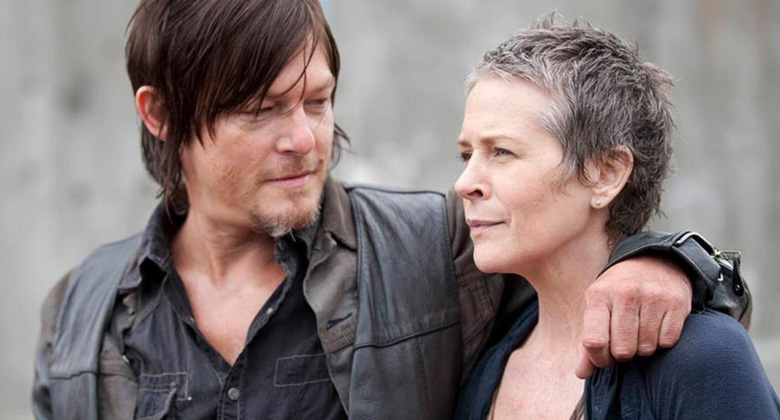 Um possível conflito envolvendo os personagens Daryl e Carol na quinta temporada