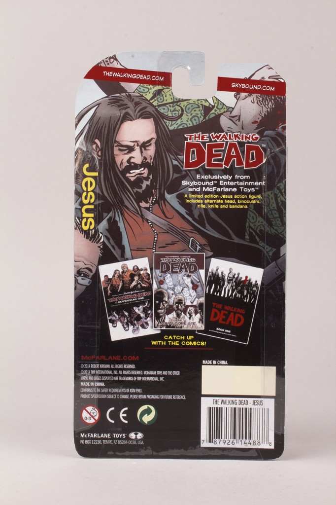 The Walking Dead Action Figure (HQ) Revelado o boneco oficial de Jesus
