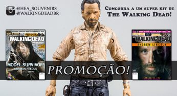 [PROMOÇÃO] Boneco Rick Grimes e Revistas de The Walking Dead