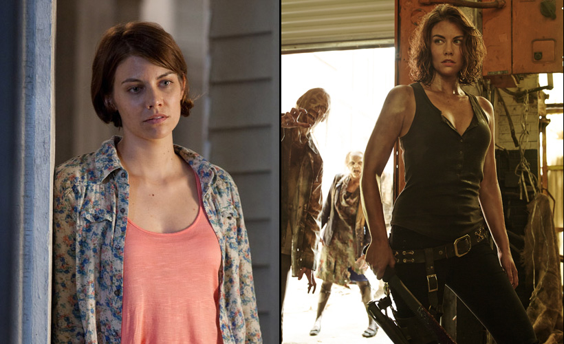 The Walking Dead – Antes & Agora: Maggie (Lauren Cohan)