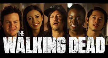 Elenco de The Walking Dead deseja boas festas ao público