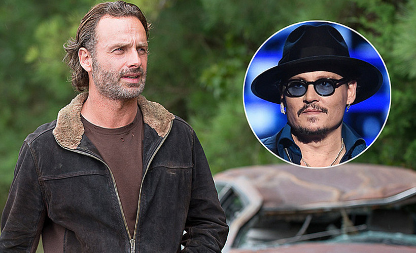 Johnny Depp “participou” do episódio 12 da 6ª temporada de The Walking Dead
