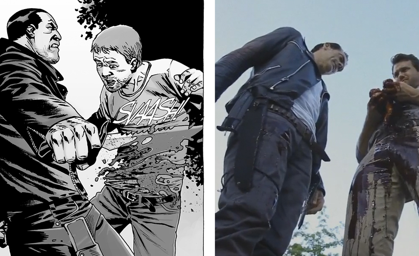 Comparação SÉRIE vs HQ: The Walking Dead S07E08 – “Hearts Still Beating”