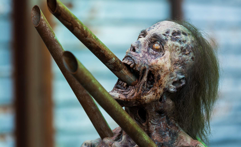 The Walking Dead vai mostrar seu primeiro zumbi completamente nu na 8ª temporada