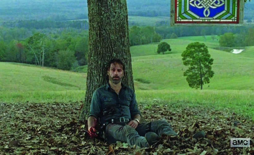 O que aconteceu com Rick na última cena do 9º episódio da 8ª temporada de The Walking Dead?