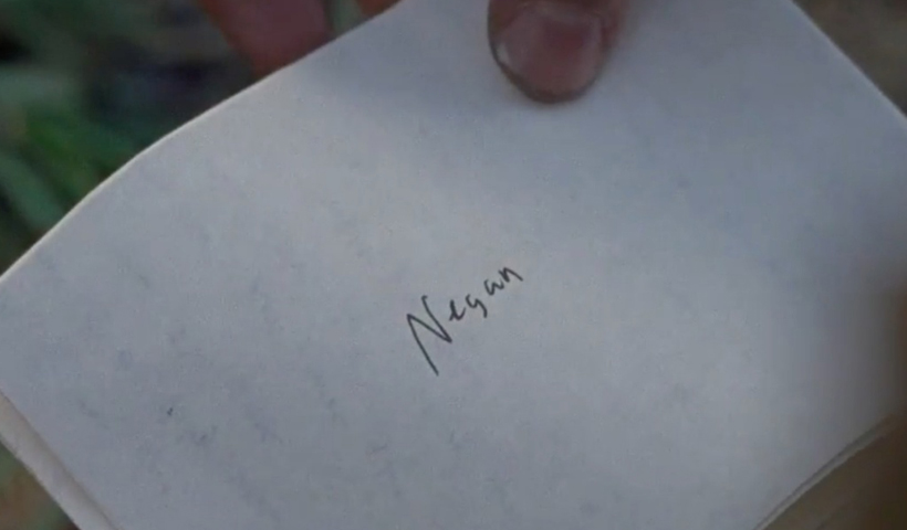 The Walking Dead S08E10: O que estava escrito na carta de Carl para Negan?