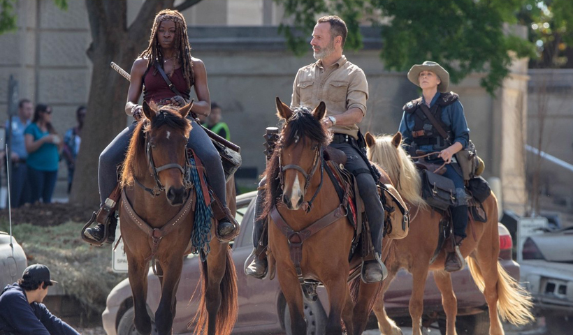 Primeiras imagens das gravações da 9ª temporada de The Walking Dead