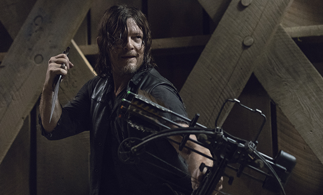Daryl e Michonne enfrentam os Sussurradores em nova prévia do 9º episódio de The Walking Dead