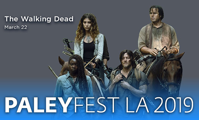 Elenco de The Walking Dead estará no PaleyFest LA 2019