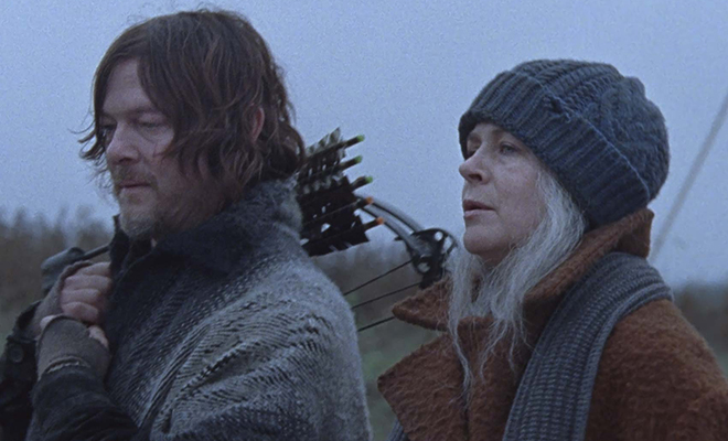 Daryl e Carol conversam sobre Lydia em vídeo do último episódio da 9ª temporada de The Walking Dead