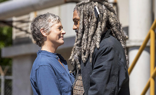 Melissa McBride acredita que ainda não é o fim para Carol e Ezekiel em The Walking Dead