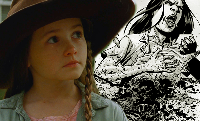 Como Judith morreu nos quadrinhos de The Walking Dead?