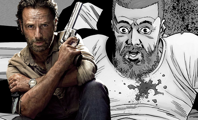 Como Rick morreu nos quadrinhos de The Walking Dead?