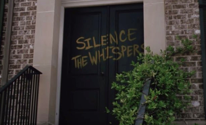 The Walking Dead revela quem está por trás do vandalismo “Silencie os Sussurradores”