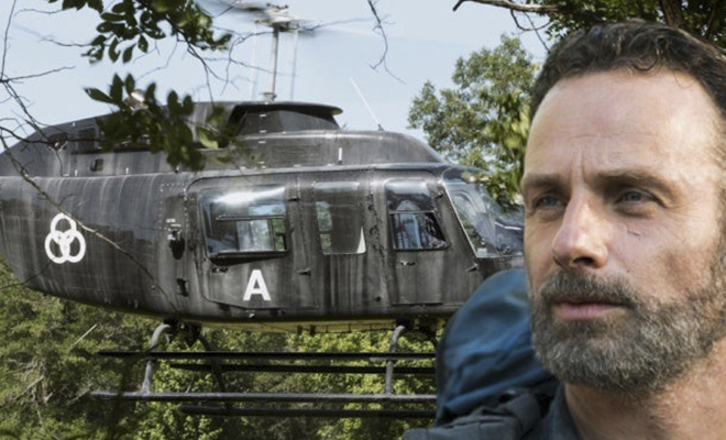 Produtor de The Walking Dead revela significado do símbolo do grupo do helicóptero