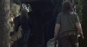 Daryl encontra Alpha na entrada da caverna em cena do próximo episódio de The Walking Dead